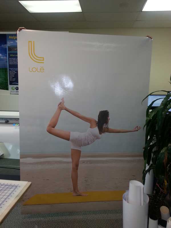 Kona Impact's large format printing